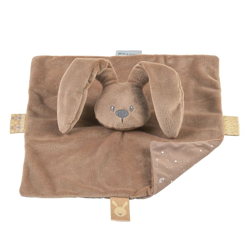  lapidou comforter rabbit glow in dark moka brown 27 cm 